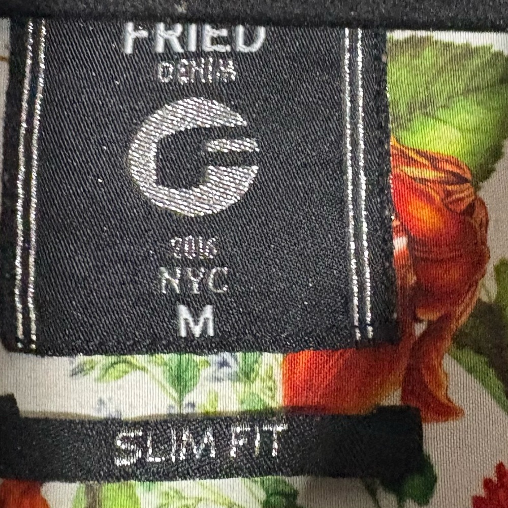 Colorful Floral Men's Casual Shirt - Picture 2 of 3